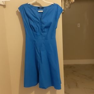 Eshakti size 6 knee length poplin dress